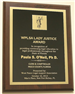 2013 WPLSA Lady Justice Award