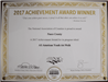 2017 All American Youth Art Walk Achievement Award