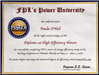 FPLs Powr University Diploma with High-Efficiency Honors